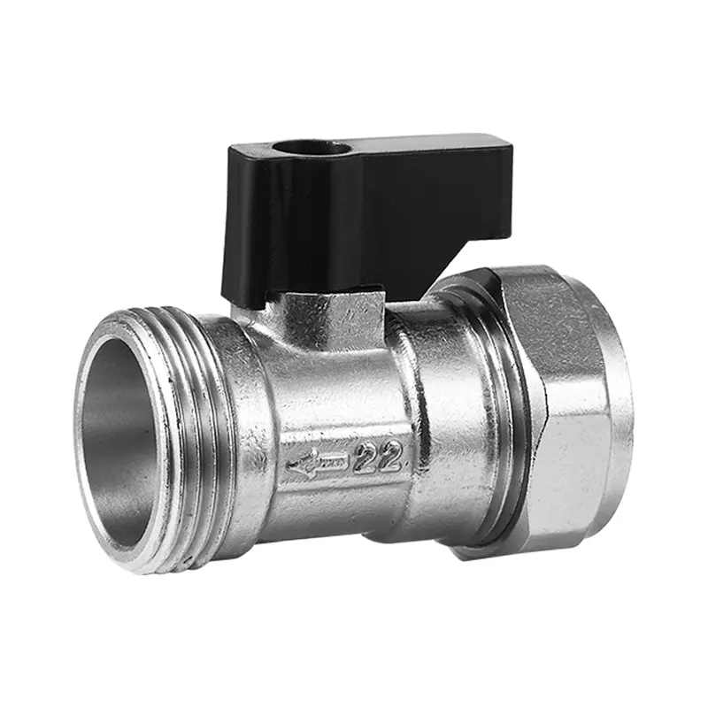 Brass Mini Compression Quick Open Ball Valve