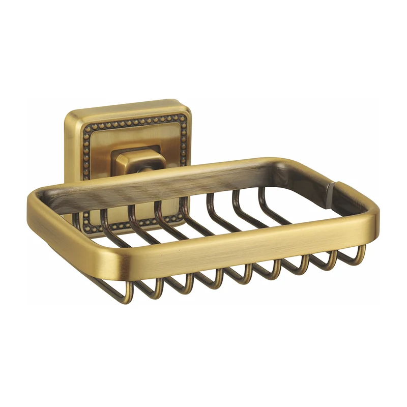 Gold Soap Basket