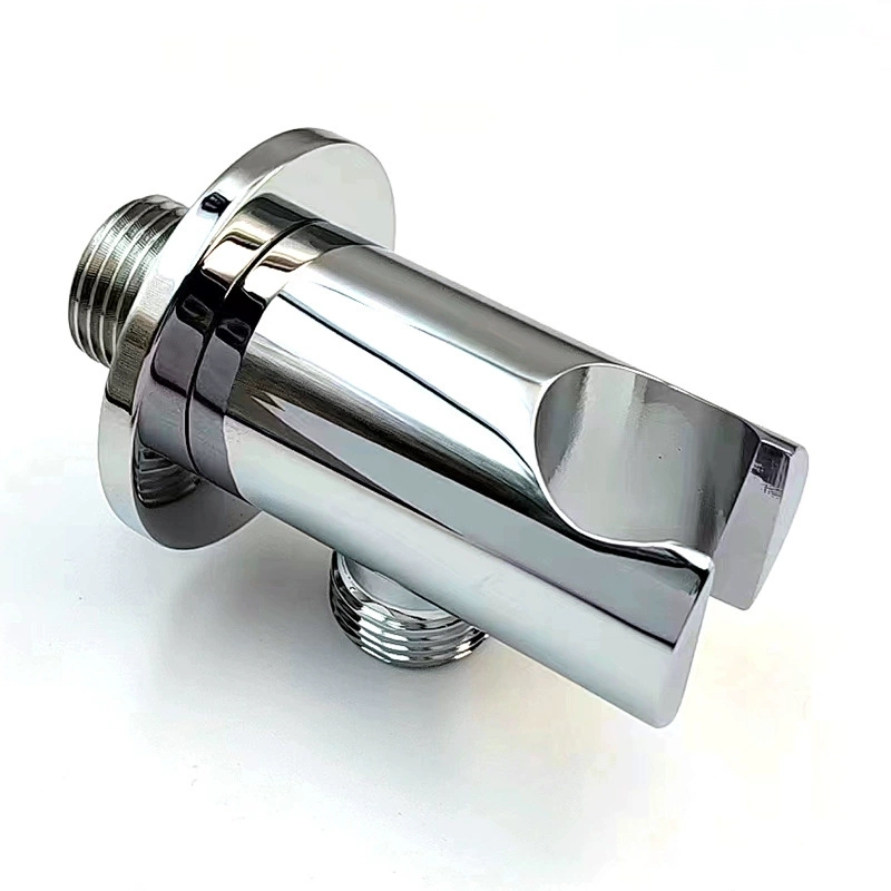 New Arrival All-Brass Shower Holder, Concealed Round Bracket for Handheld Shower, Solid Brass Shower Mount