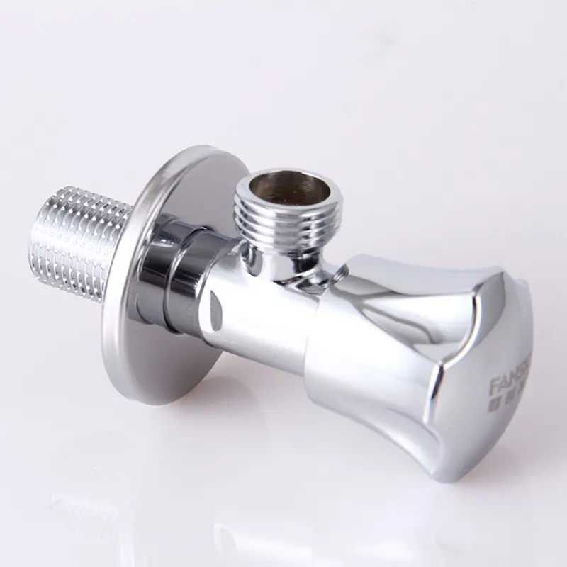 Polished Chrome Angle Valve