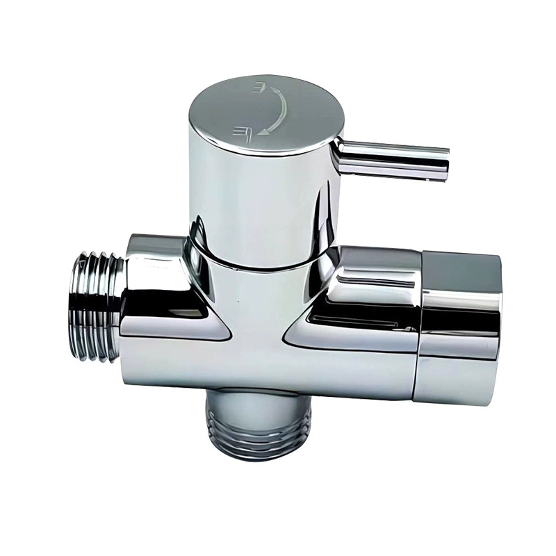 Premium Solid Brass Shower Holder Diverter Valve, Bathroom Shower Fitting