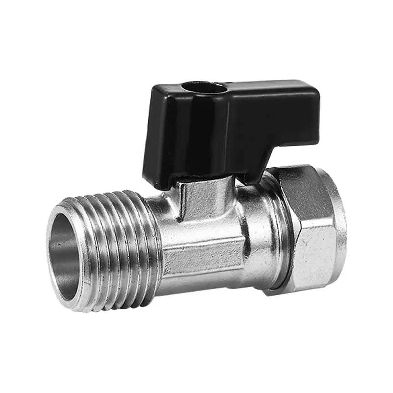 Quick-Opening Brass Ball Valve with Cartridge Seat