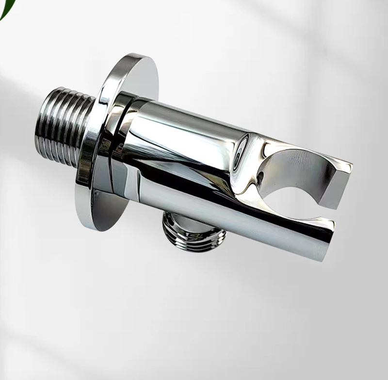 Solid Brass Handheld Shower Holder, Wall Mounted Concealed Shower Bracket, Bathroom Shower Accessory