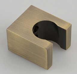 Zinc Alloy Square Shower Holder, Wall Mounted Bidet Sprayer Bracket